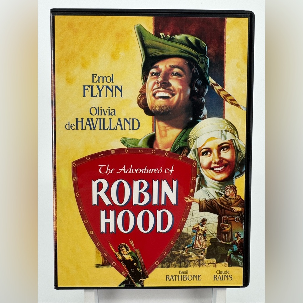 The Adventures of Robin Hood on DVD. 1938 Version starring Errol Flynn.